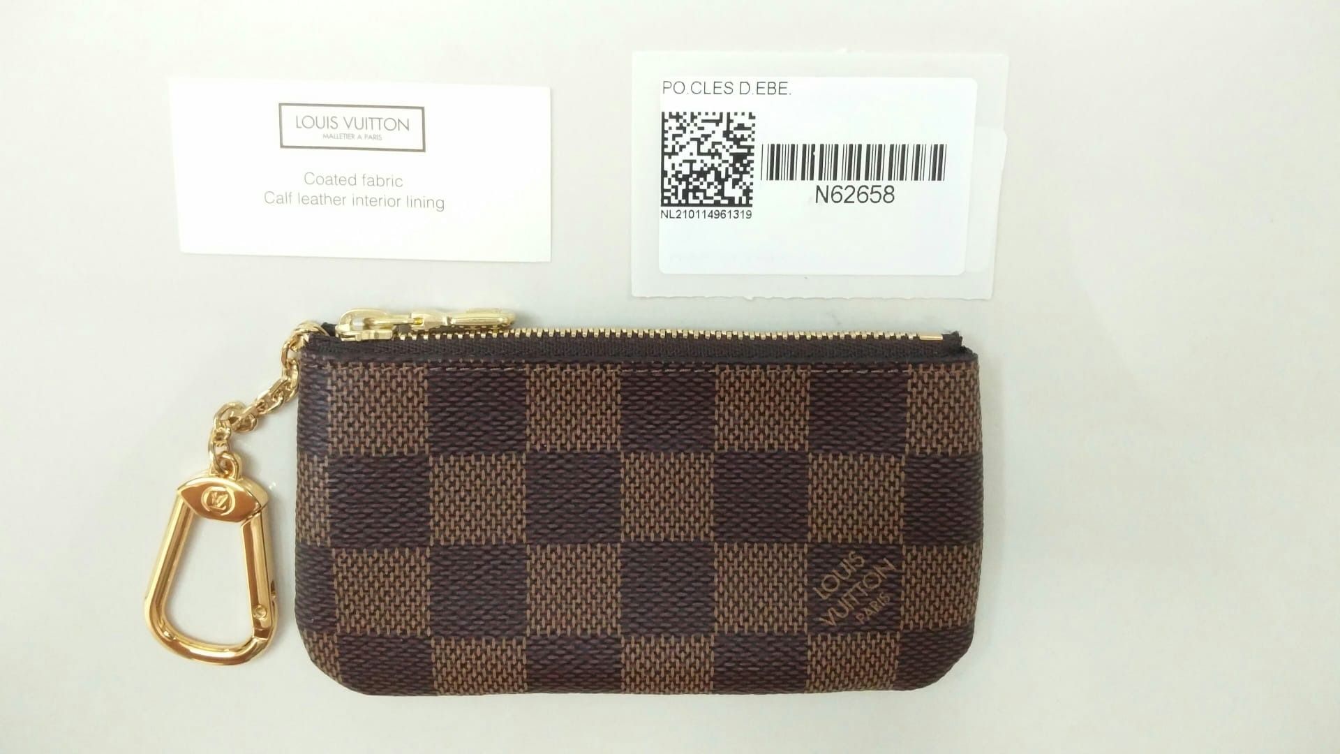 Louis Vuitton, Accessories, Po Cles Pm D Ebe