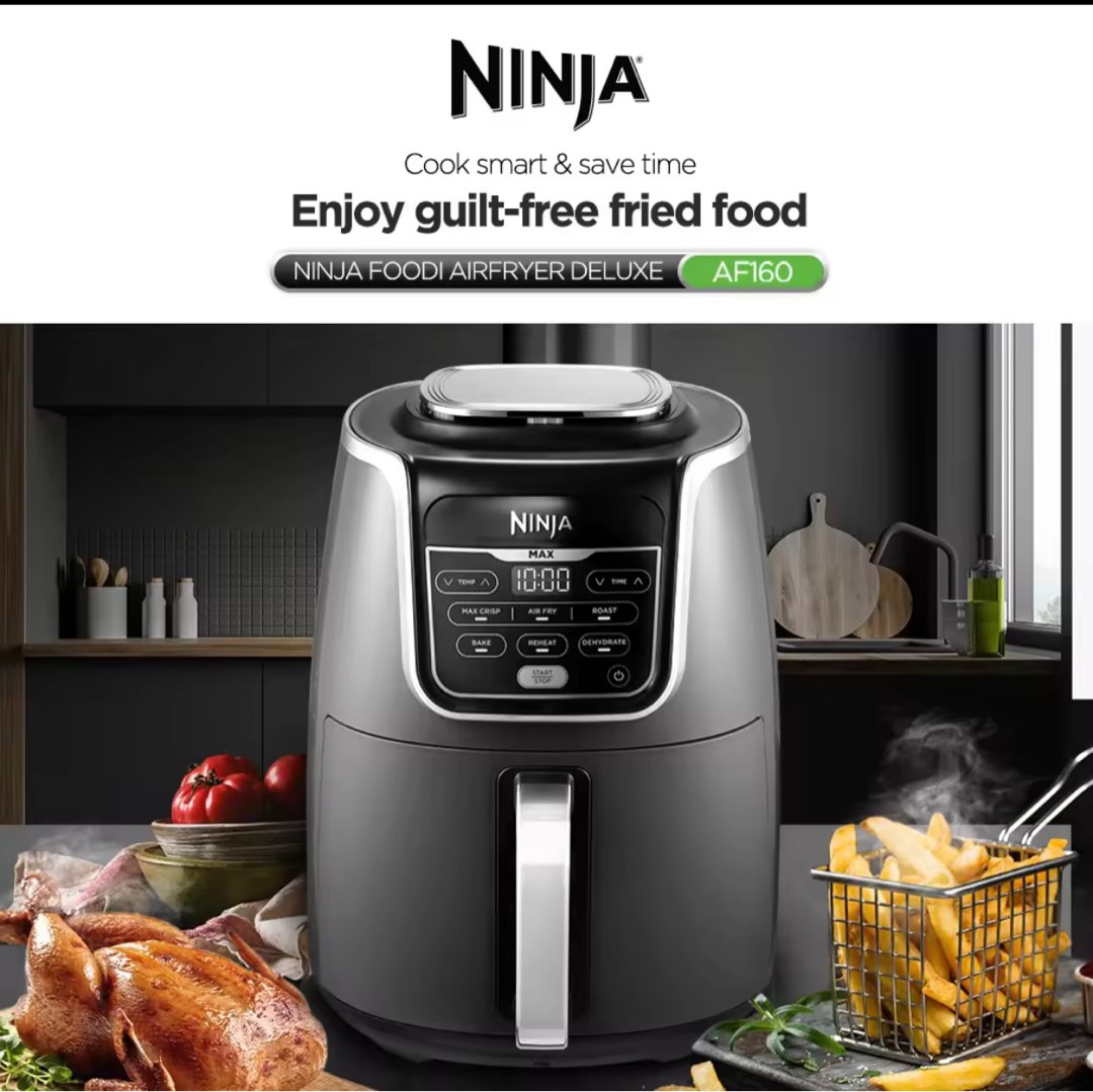 BRAND NEW ninja Airfryer Deluxe AF160 , TV & Home Appliances, Kitchen