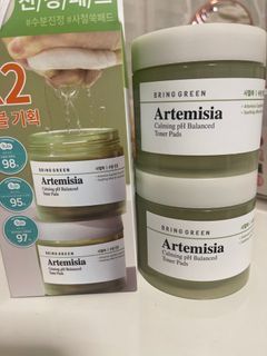 Bring Green Artemisia Calming toner pads