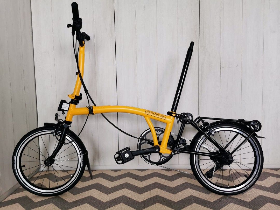 Brompton yellow hot sale