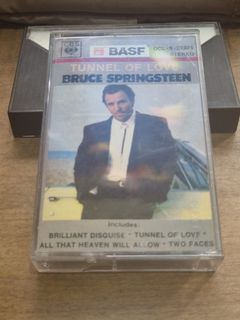 Bruce Springsteen Tunnel Of Love Cassette Tape