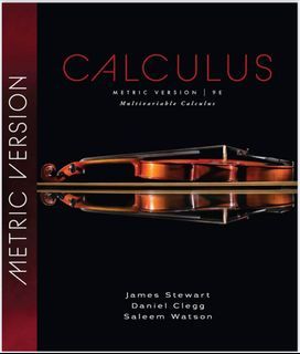 CALCULUS Metric version by James Stewart 9th edition