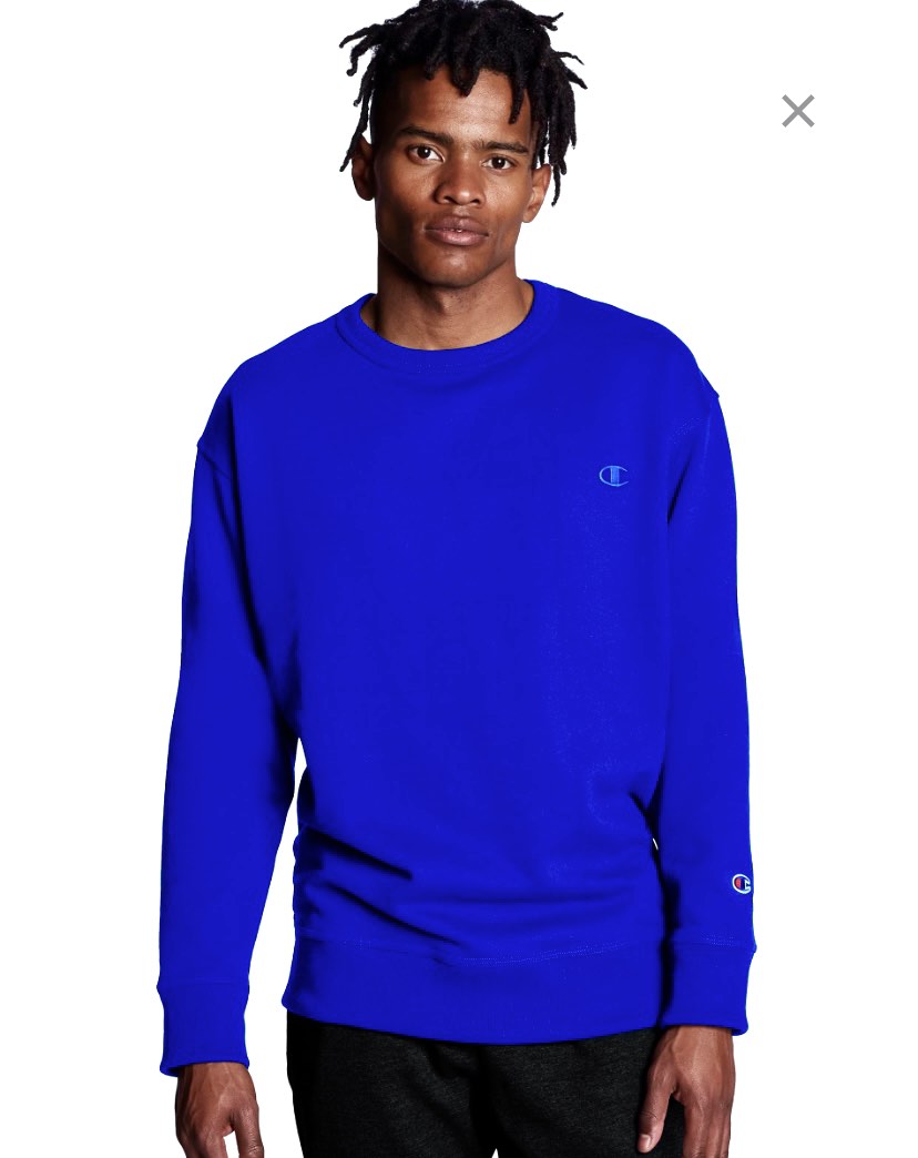Champion long hotsell sleeve sweatshirt