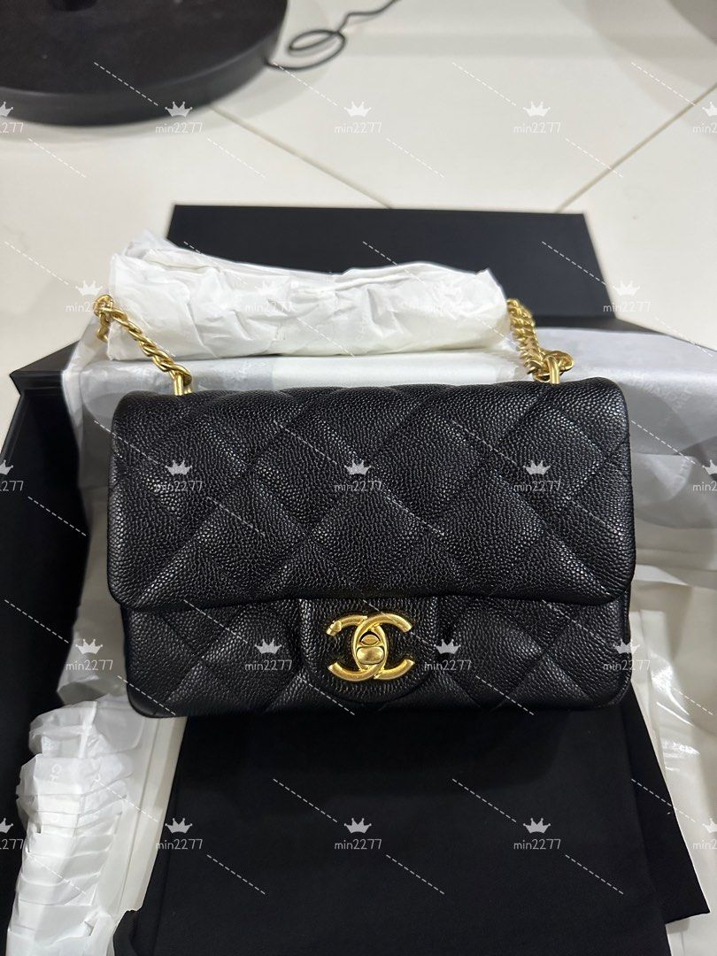 Chanel 23P heart crush mini flap, Luxury, Bags & Wallets on Carousell