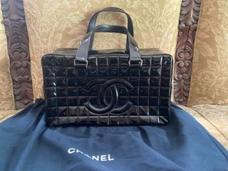 Chanel Patent Chocolate box bag
