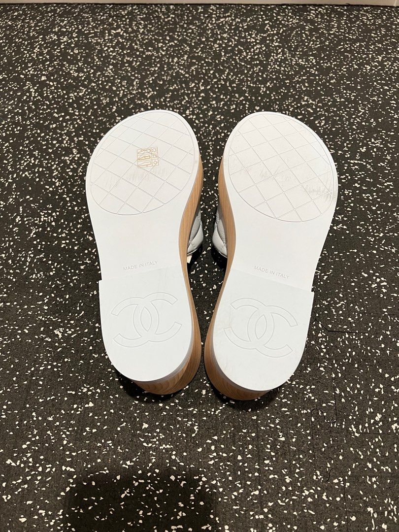 slip on chanel shoes