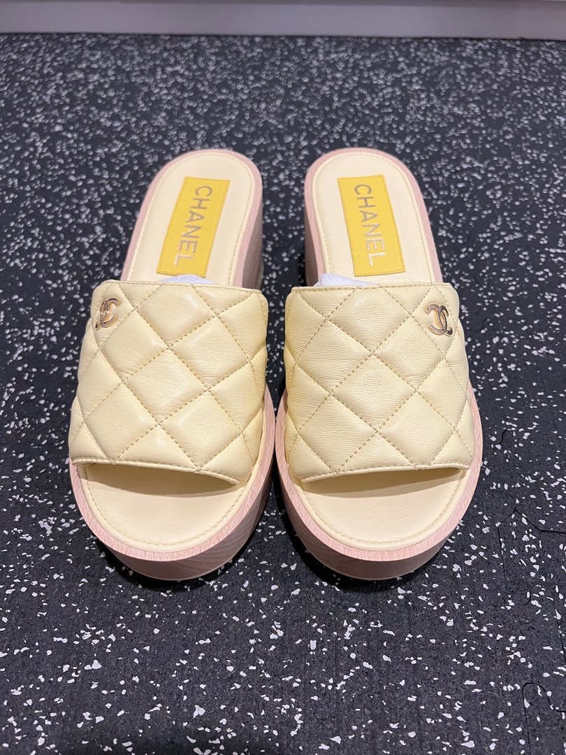 slip on chanel shoes