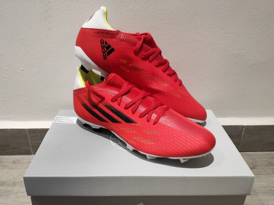 CHEAP NEW BOOTS Adidas football boots X Speedflow.3 FG Red soccer