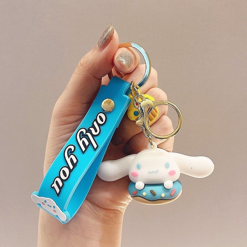Cinnamoroll Keychain, Hobbies & Toys, Toys & Games on Carousell