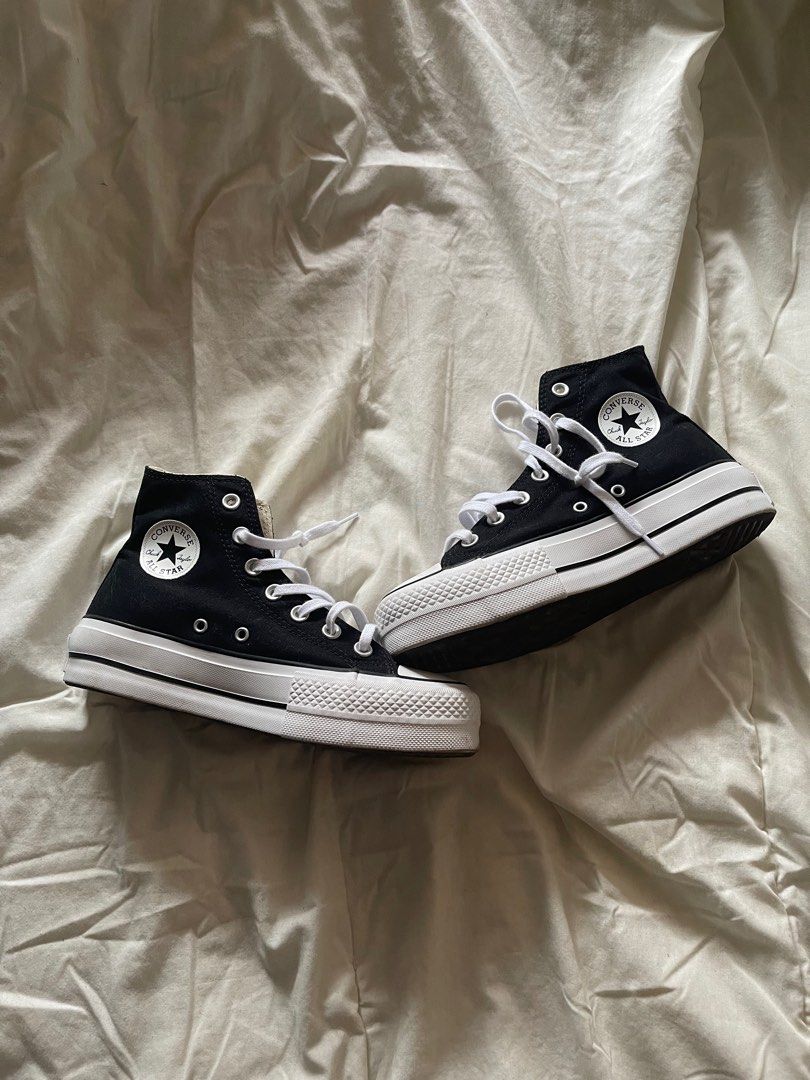 Convers clearance noir plateforme