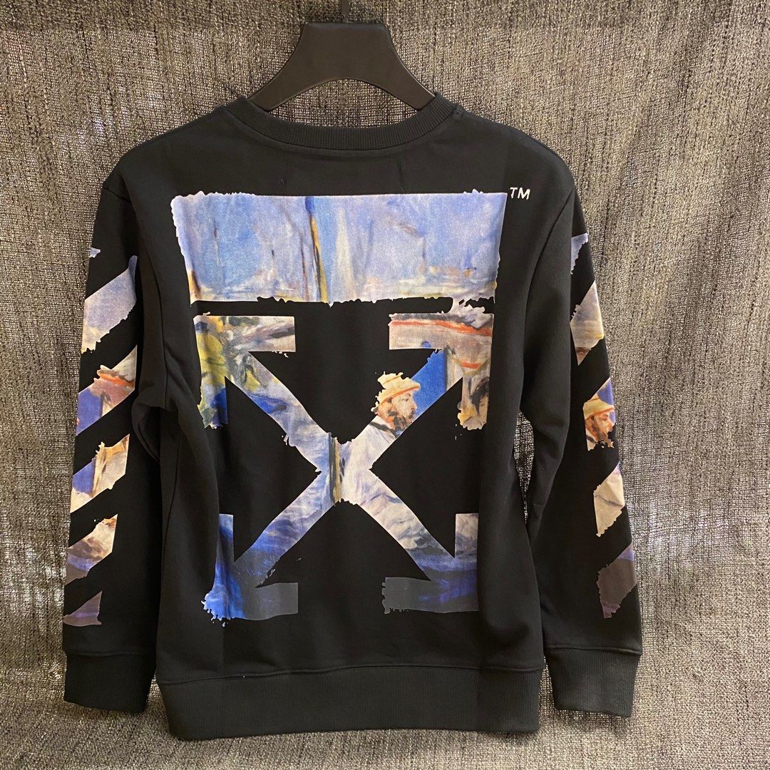 Crewneck off sale white