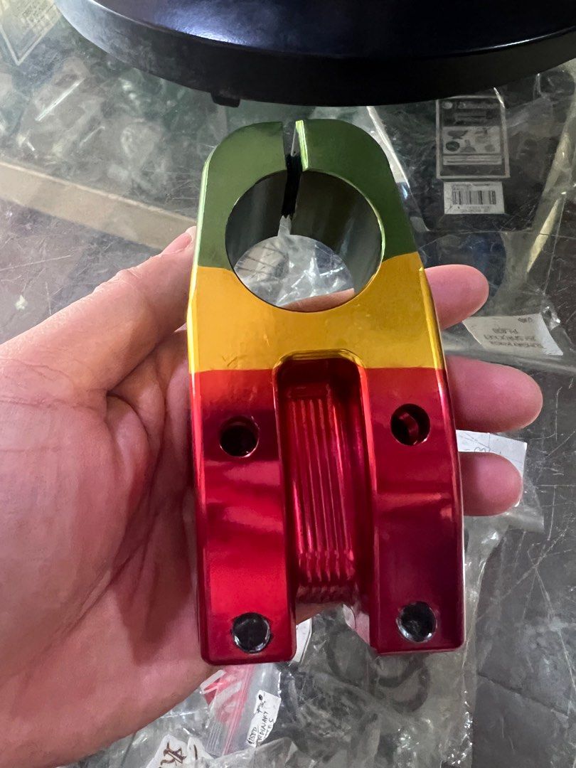 Cult Salvation Rasta BMX Stem Bicycle Sports Equipment Bicycles Parts Bicycles on Carousell