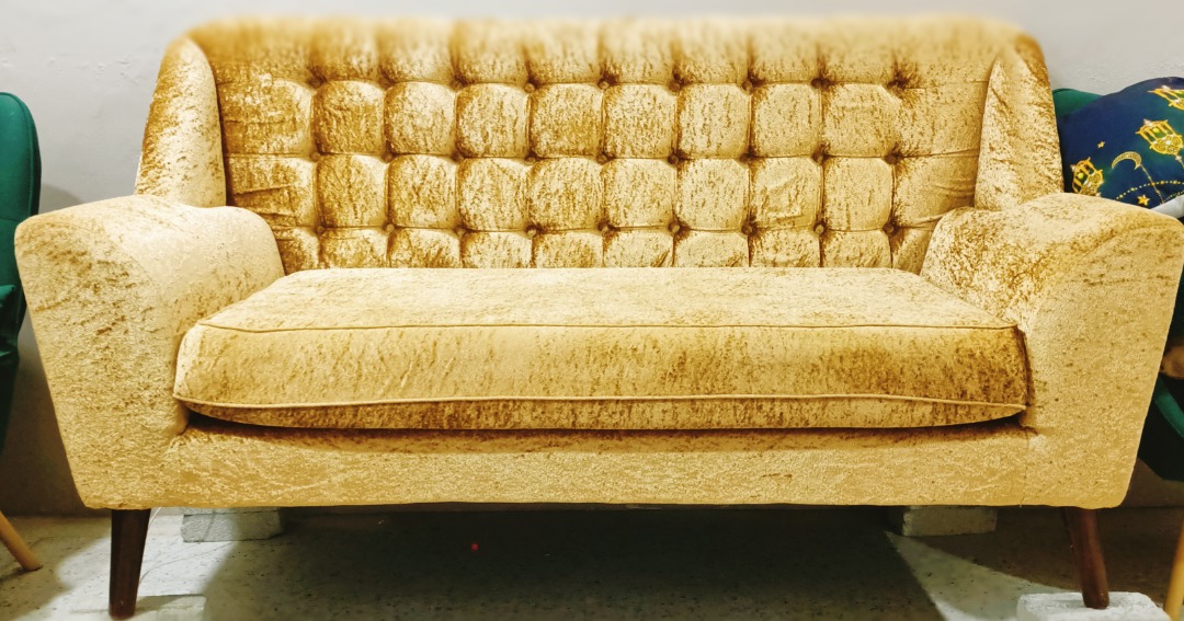 Custom made sofa, Furniture & Home Living, Furniture, Chairs on Carousell