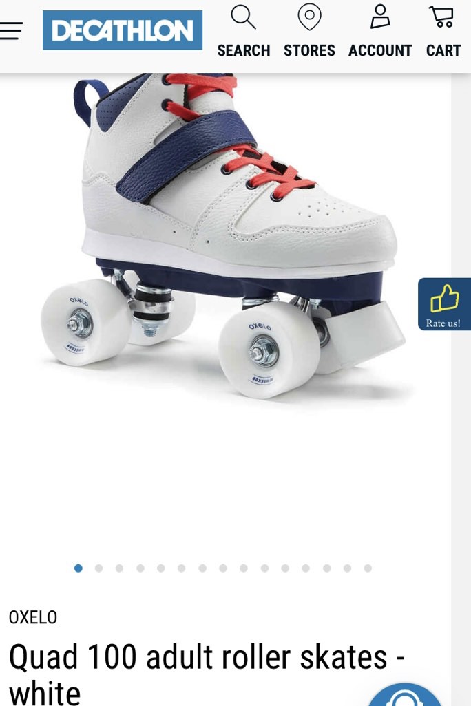 Decathlon Original Roller Skates, Sports Equipment, Sports & Games