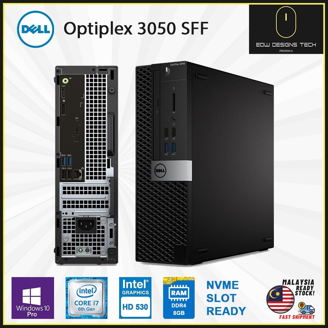 ⚡i7-6500 Dell OptiPlex 3050 SFF 8gb, Computers & Tech, Desktops on Carousell