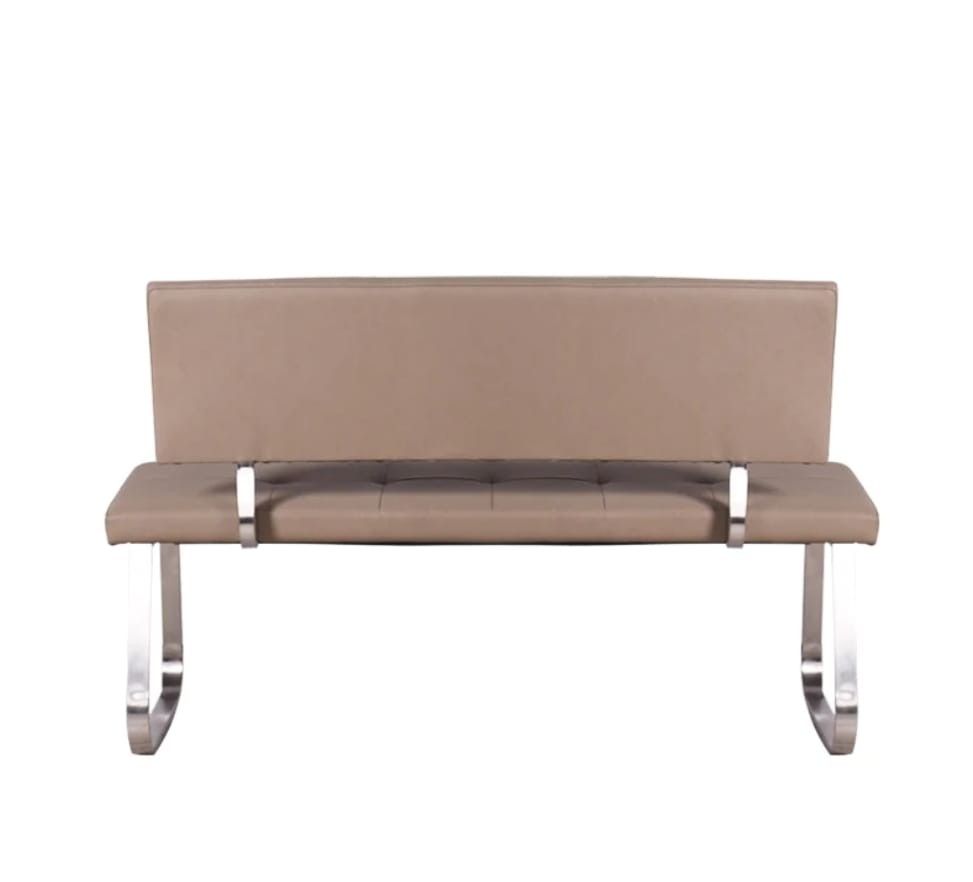 Dining bench with backrest, Furniture & Home Living, Furniture, Chairs