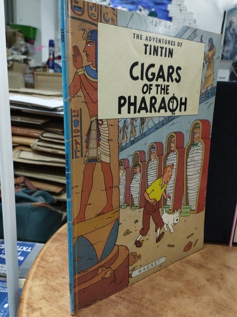 (ENG) The Adventures Of Tintin Cigars of the Pharaoh, Hobbies & Toys