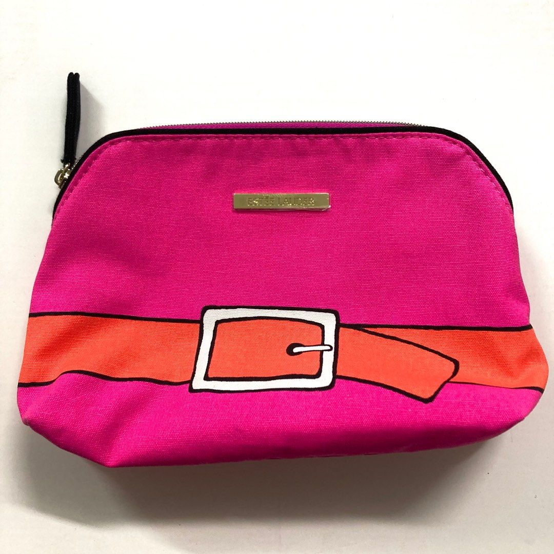 Estee lauder hot shop pink pouch