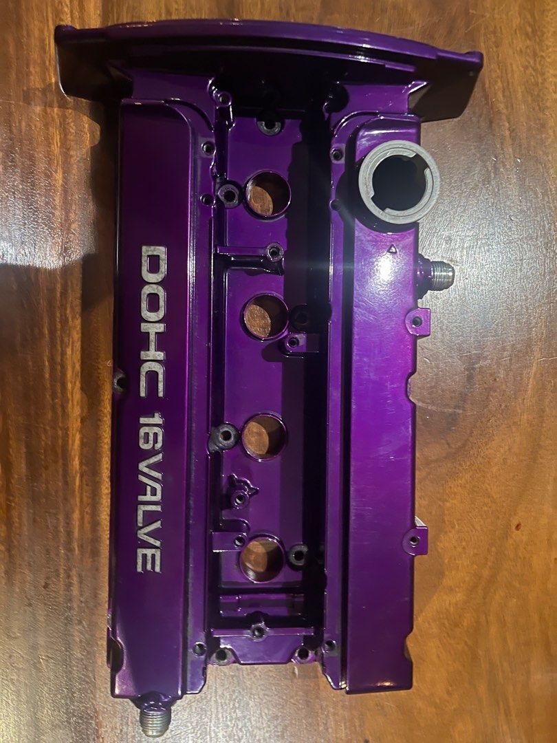 Evo 7/8 valve rocker cover with AN 10 breathers, Auto Accessories on