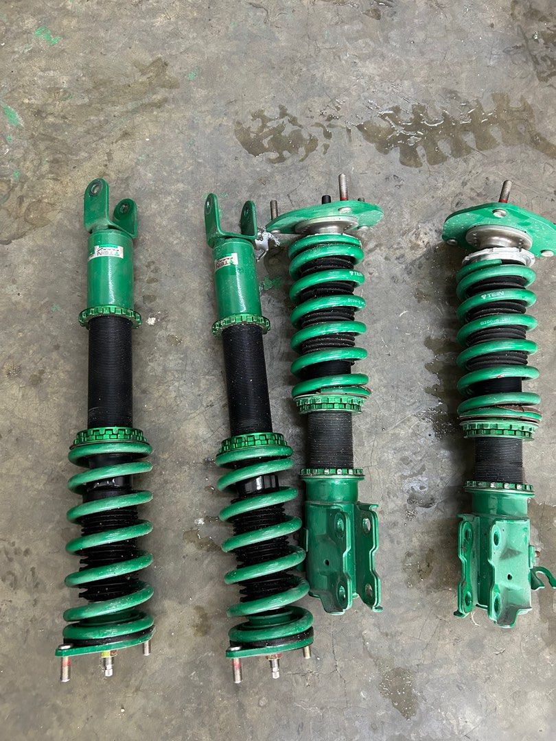 Evo 9 tein flex z coilover, Car Accessories, Accessories on Carousell