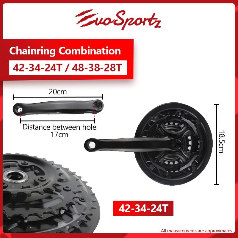 Crank mtb 3 speed store