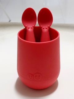 EZPZ  Baby Open Cup and Spoons