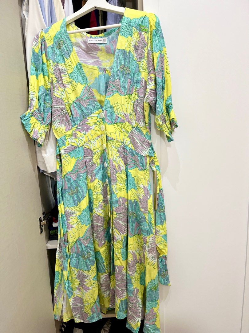 FAITHFULL THE BRAND Rafa Midi Dress in Lera Floral