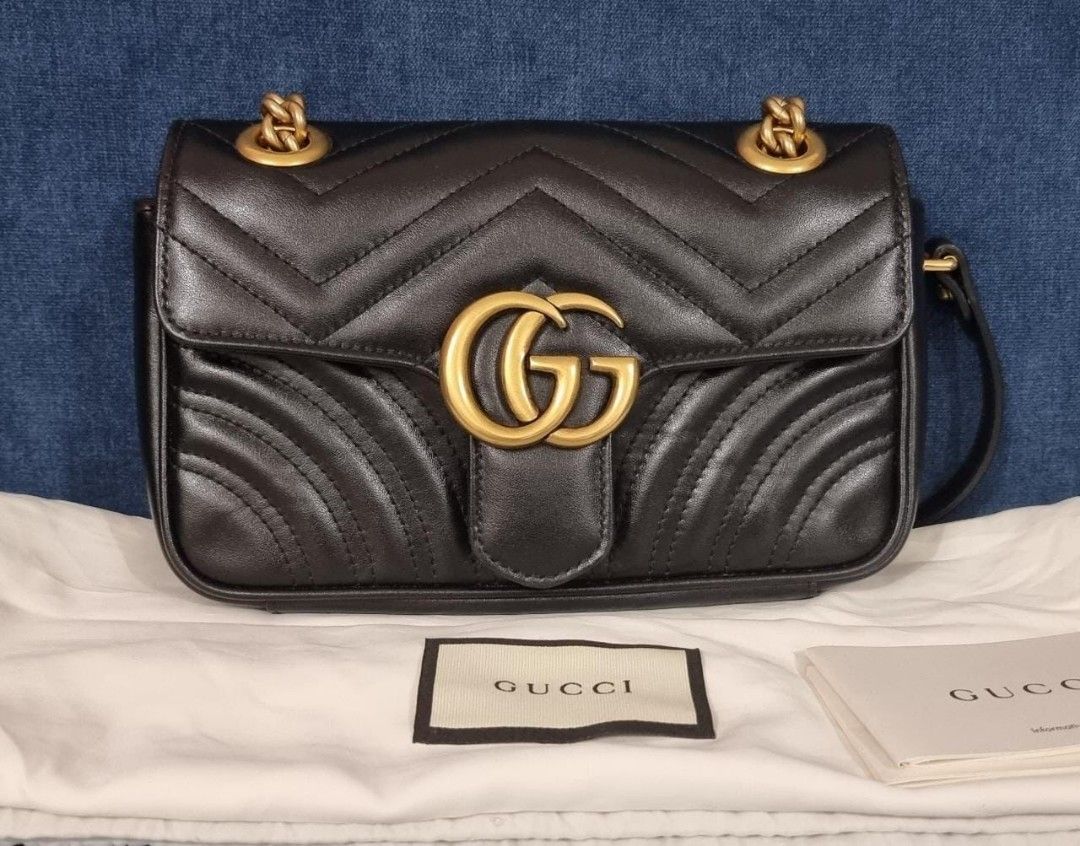 USED Gucci marmont 22 cm (ขายผ่าน IG)