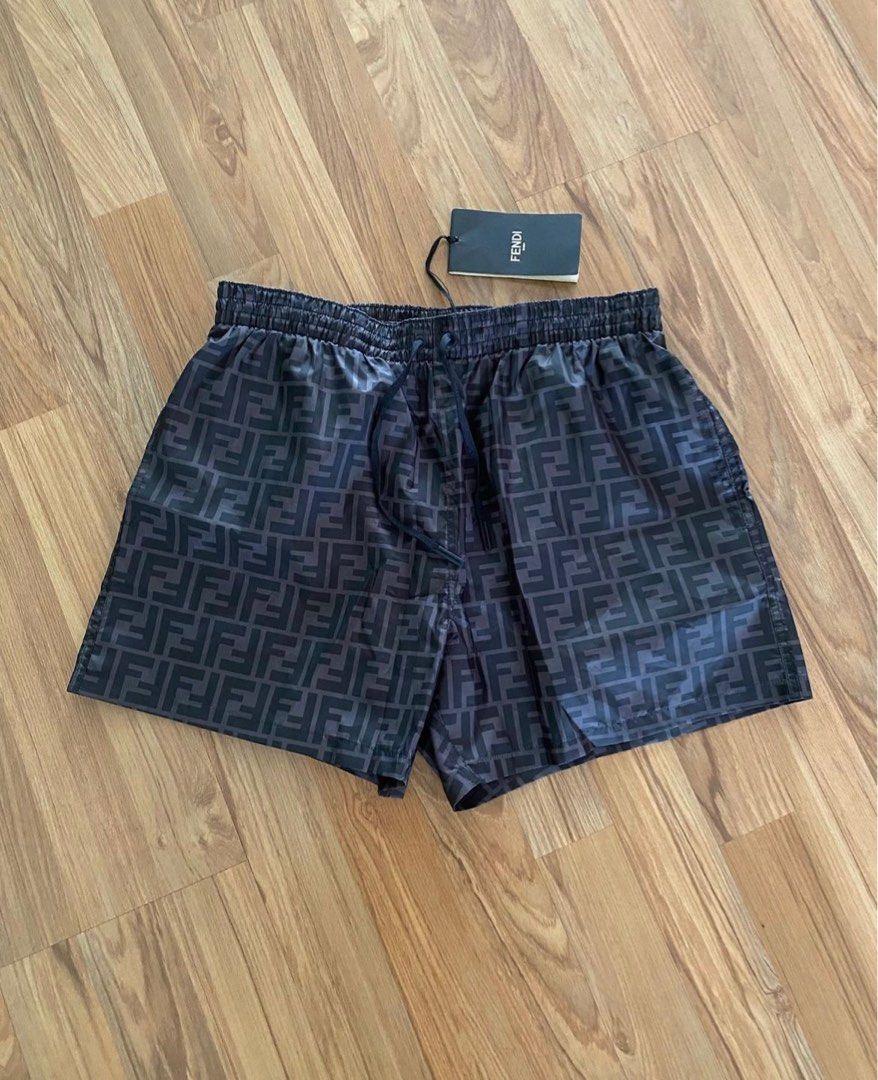 Mens fendi swim shorts store