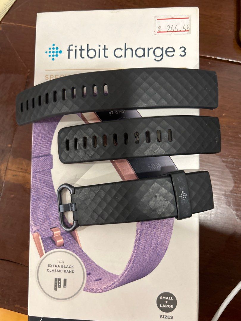 Fitbit charge 3 straps special edition selling straps only