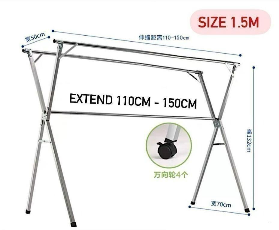 Foldable Extendable Rack | Laundry Drying Rack65073574968193113