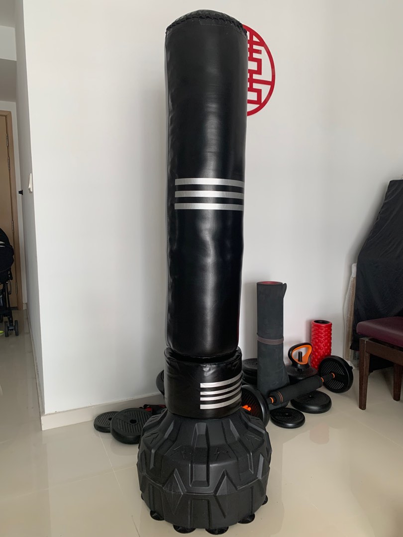 Freestanding Punching Bag with gloves, Sports Equipment, Other Sports Equipment and Supplies on