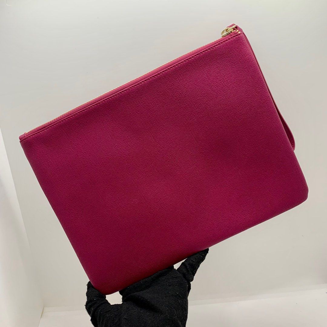 Furla top pink purse