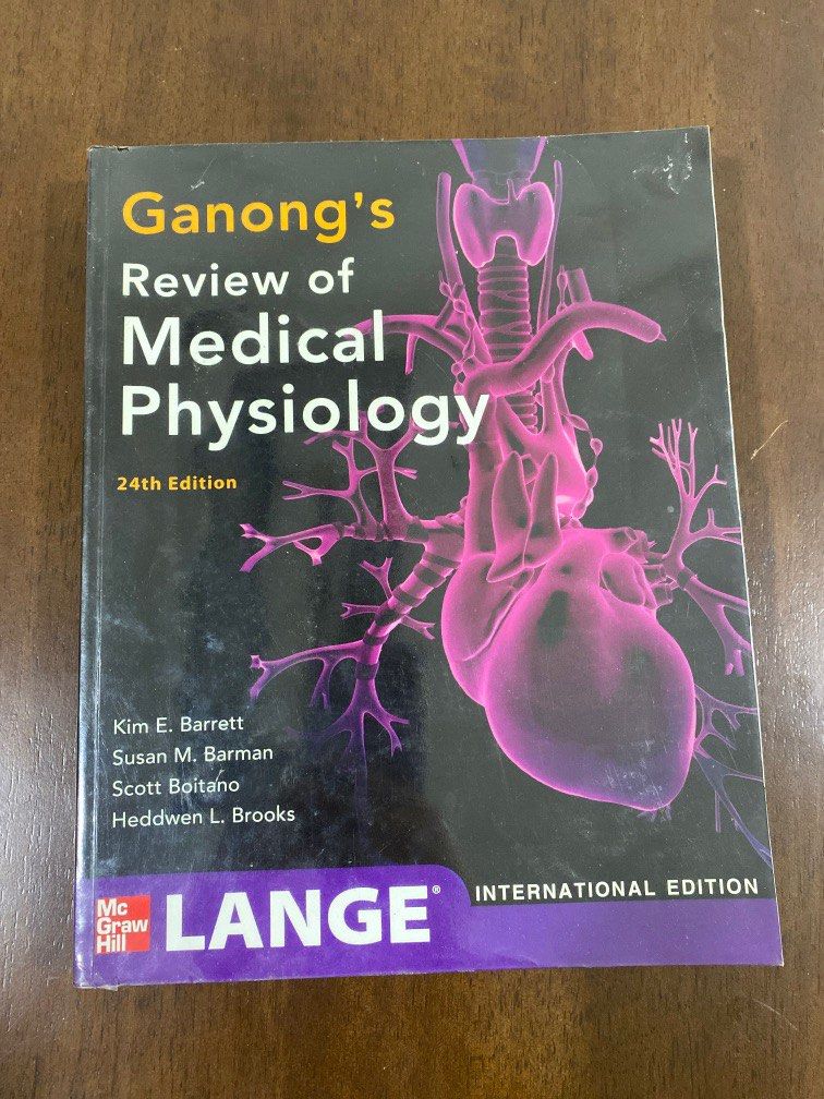 Ganong's Review of Medical Physiology 24th Edition, Hobbies & Toys ...