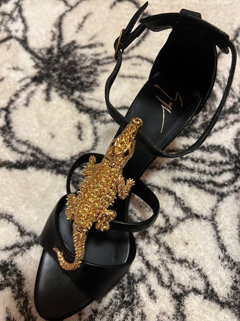 Giuseppe zanotti on sale 3 strap heel