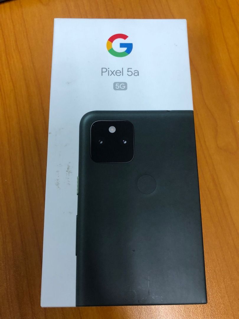 Google Pixel 5a 5G Sub-6 128GB Mostly Black (日版JP Version), 手提