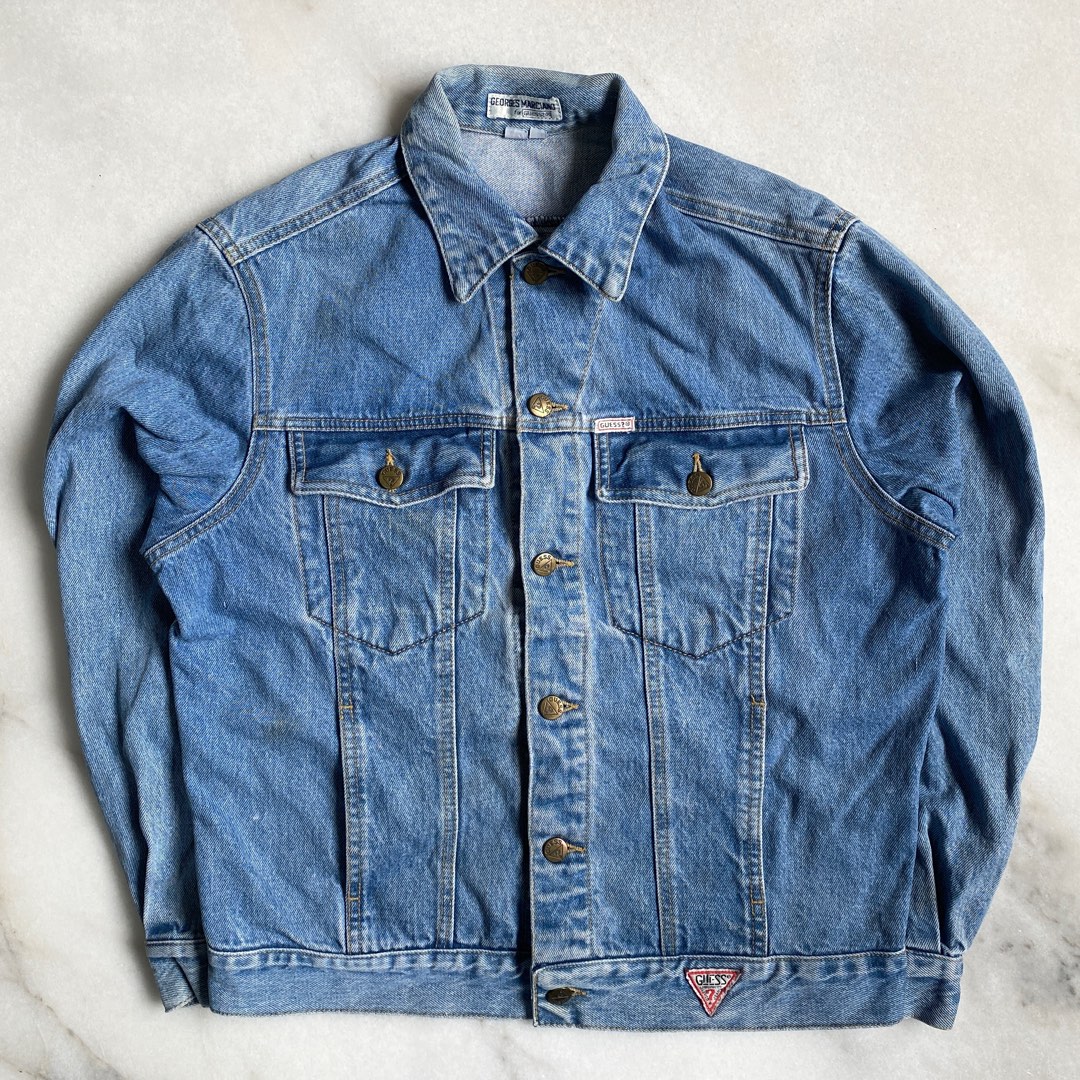 Guess georges marciano denim jacket store