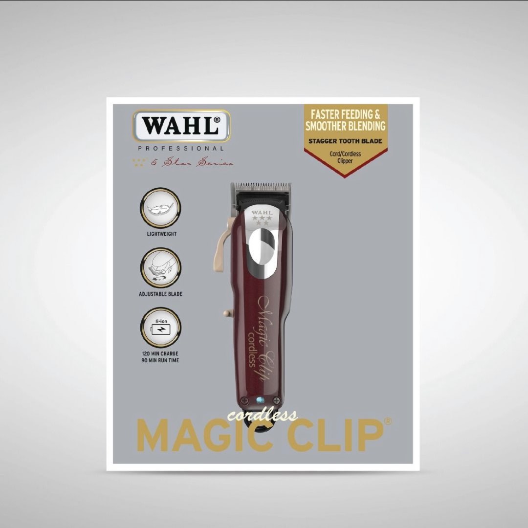 Wahl Professional 5 Star Magic Clip Cordless Hair Clipper, Beauty &  Personal Care, Men's Grooming on Carousell