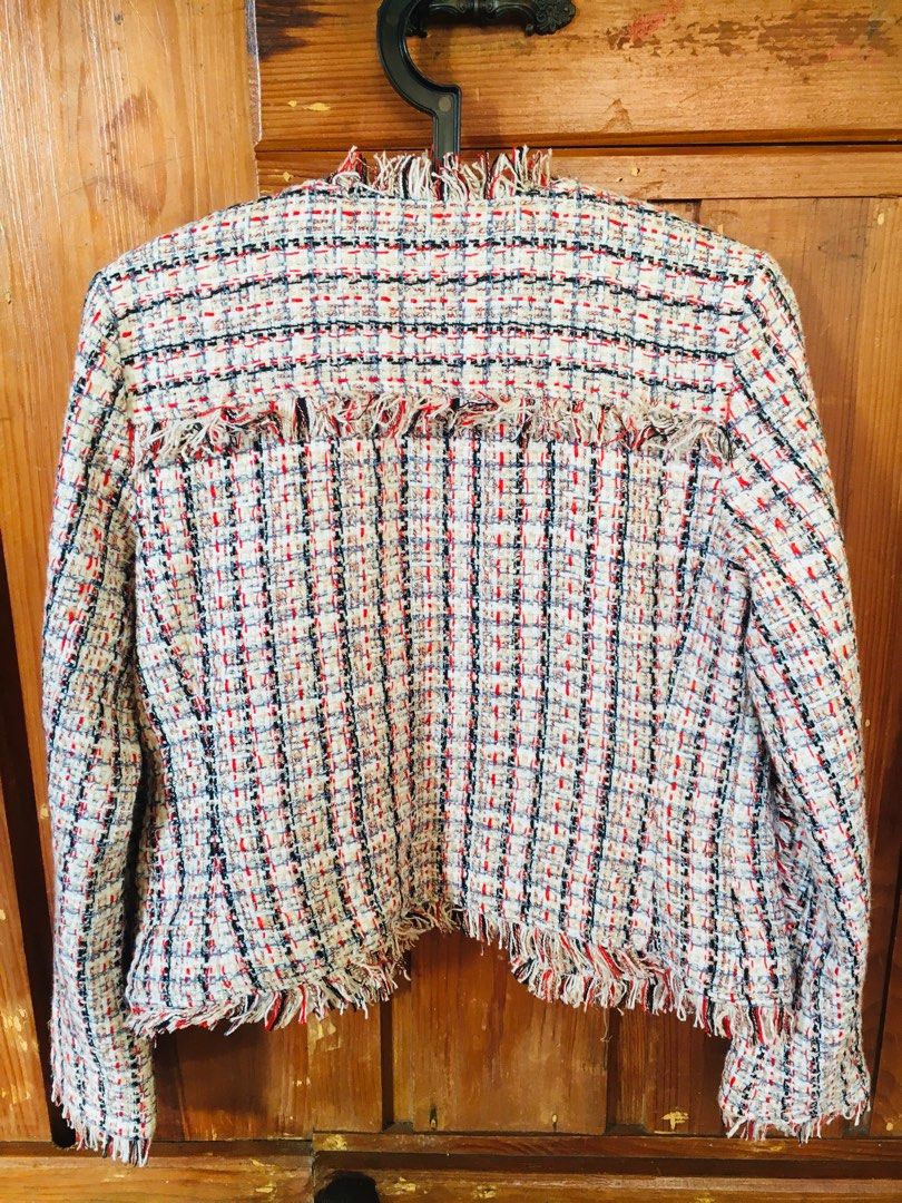HALOGEN TWEED JACKET Women s Fashion Coats Jackets and