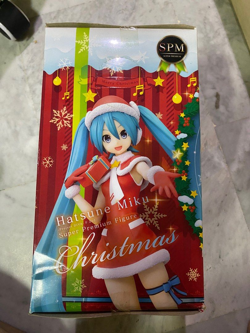 Hatsune Miku Christmas figurine, Everything Else on Carousell