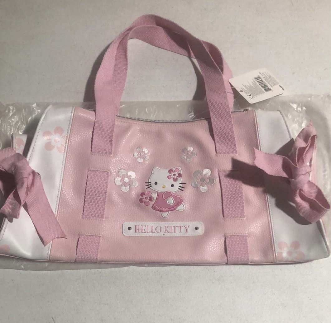 HELLO KITTY DUFFLE BAG, Women's Fashion, Bags & Wallets, Cross-body ...