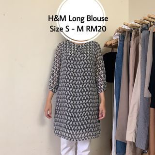 H&M LONG BLOUSE