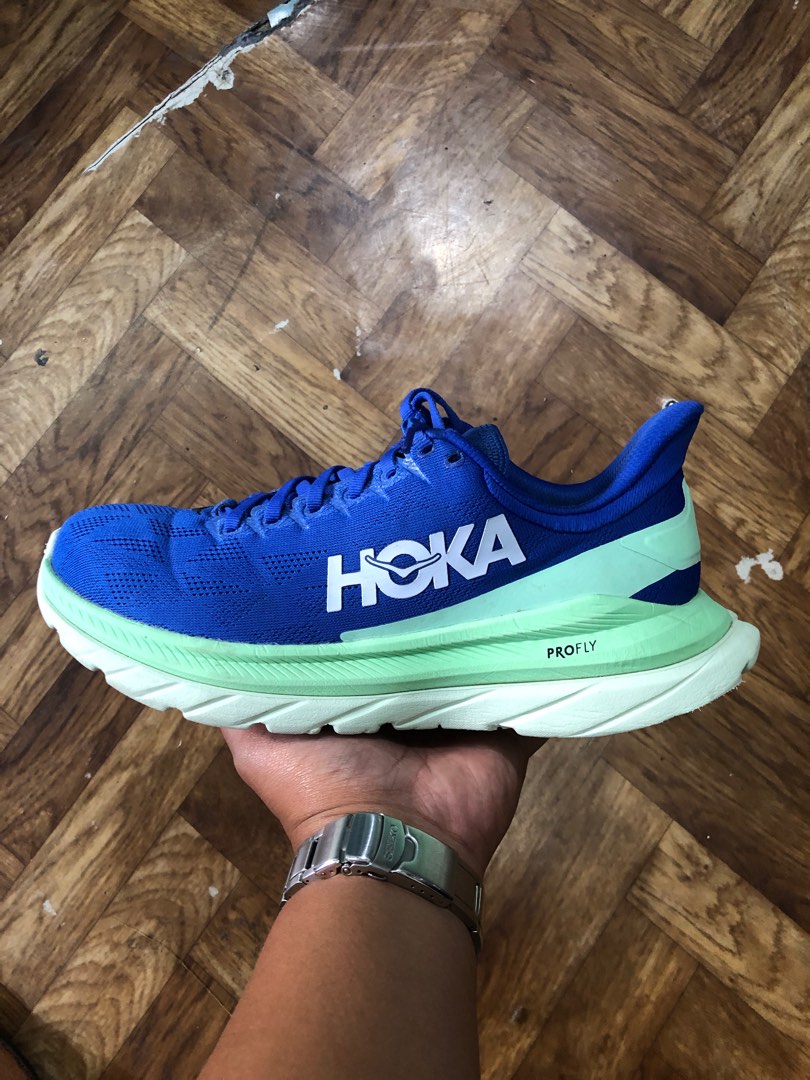 Hoka One Mach 4 Road Running Shoes(25.5 cm), Men's Fashion, Footwear