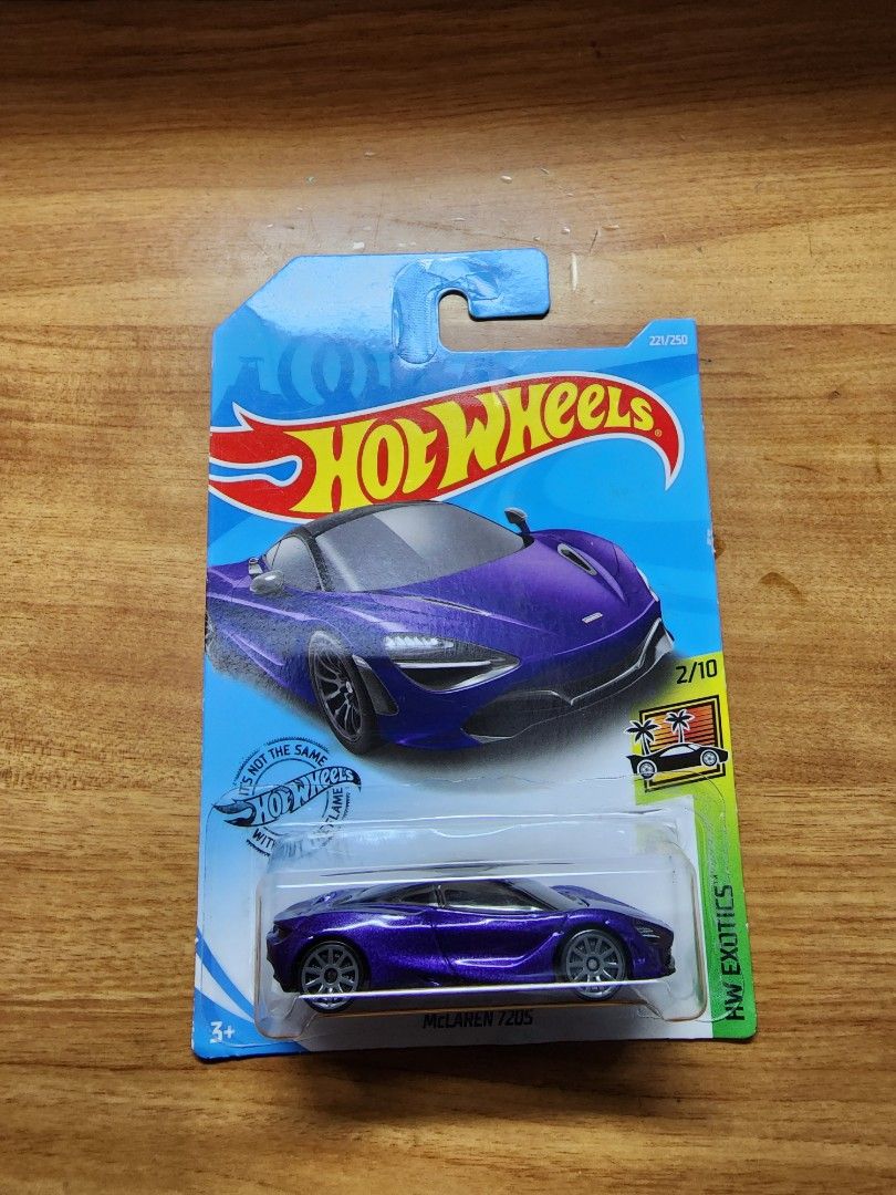 Hot wheels best sale mclaren 720s purple