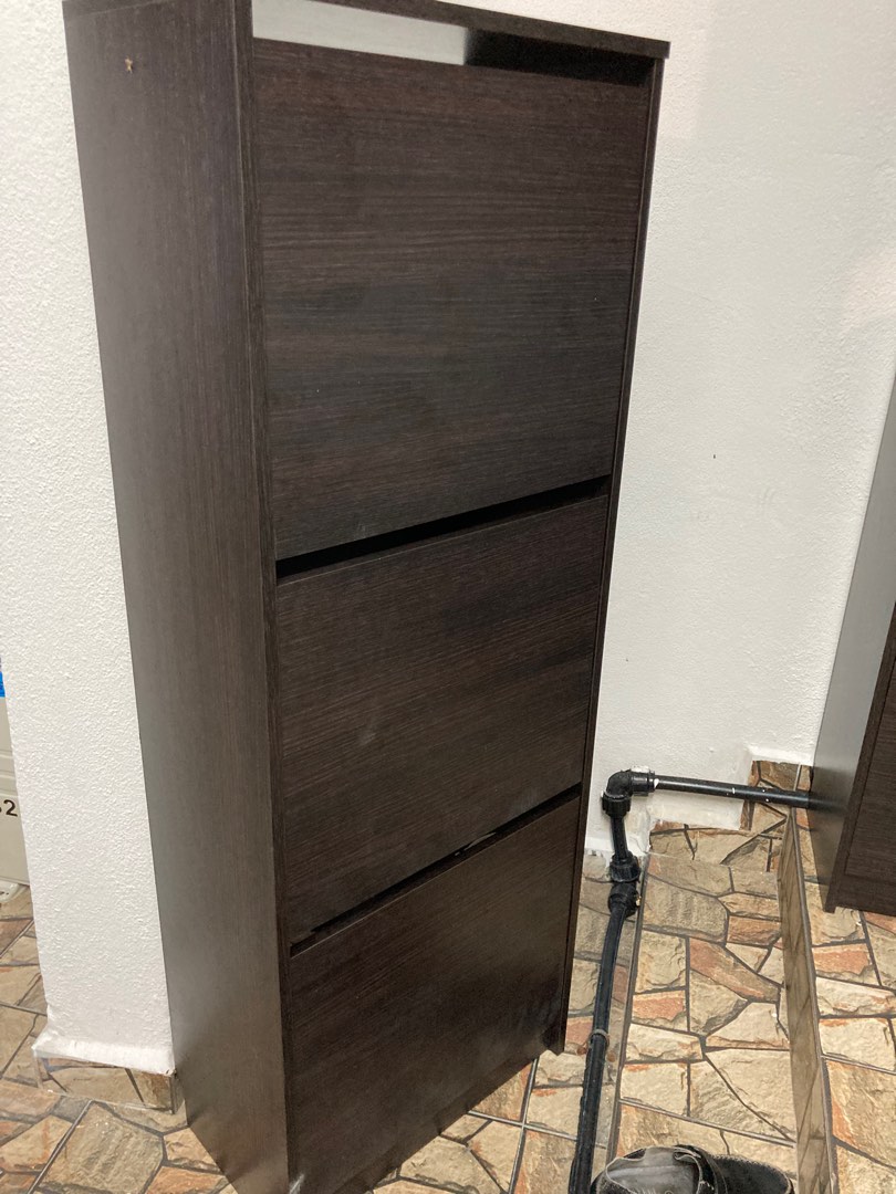 Ikea Bissa Shoe Rack 3 Layers, Furniture & Home Living, Furniture