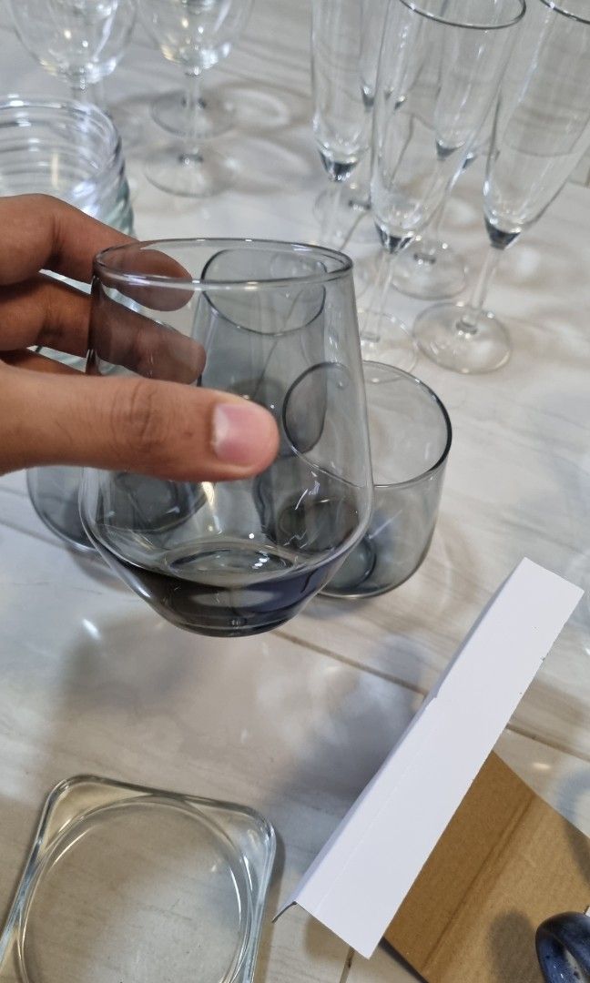 Ikea cups , ikea wine glasses, ikea bowls, hooga cups, ikea coaster etc