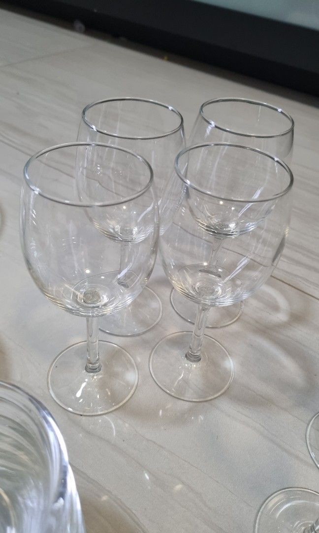 Ikea cups , ikea wine glasses, ikea bowls, hooga cups, ikea coaster etc