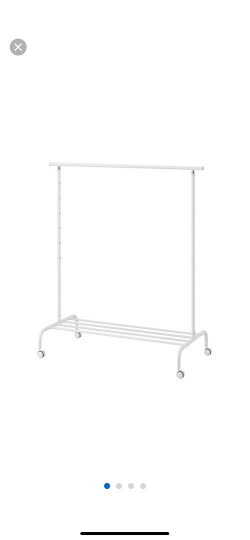 Ikea Rigga Clothes Rack Furniture Home Living Furniture Shelves