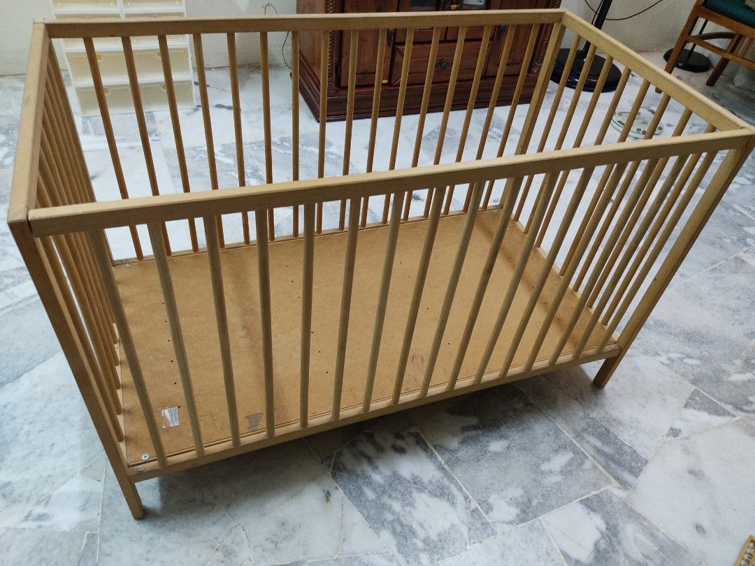 IKEA "Sniglar" Baby Cot, Babies & Kids, Baby Nursery & Kids Furniture, Cots & Cribs on Carousell