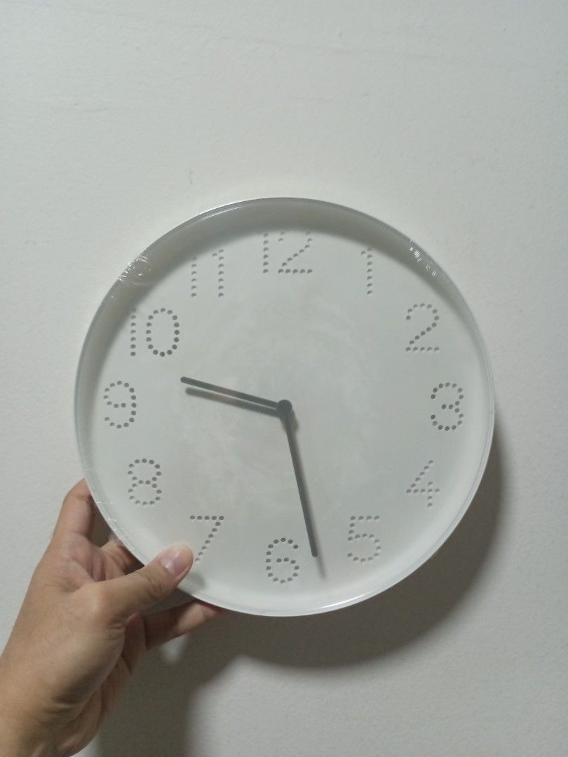 IKEA walls clock jam dinding ikea, Furniture & Home Living, Home Decor